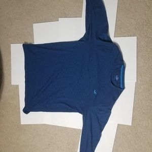 Hollister classic long sleeve blue shirt
